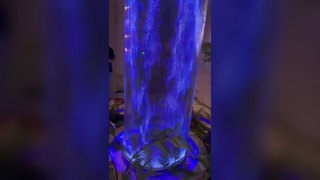จอ LED ฟิล์มคริสตัล | จอแสดงผล LED โปร่งใสยืดหยุ่นได้