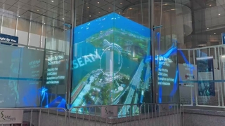 Transparent LED Film Display for Glass | Flexible Crystal Film Screen