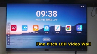 Fine Pixel Pitch LED Screen | High-Definition Indoor LED Video Wall