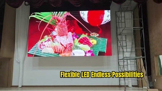Roll-Up LED Display | Portable, Space-Saving LED Screen