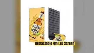 P1 25 Motorized LED Roll Up Screen 4m x 3m GOB Protection