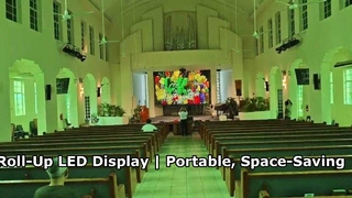 Roll-Up LED Display | High-Resolution Portable LED Screen